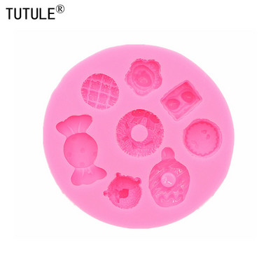 Γελοιογραφία Παγωτό Καραμέλα Καραμέλα Κέικ φόρμα σιλικόνης DIY Χειροποίητο σοκολατένιο χειροποίητο κέικ επιδόρπιο Εργαλεία ψησίματος Νέα