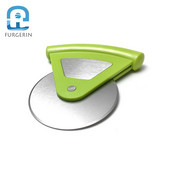 Dispozitiv de tăiat pizza din oțel inoxidabil Unelte cu o singură roată Cuțit pentru pizza Dispozitiv de tăiat prăjituri Accesorii pentru copt