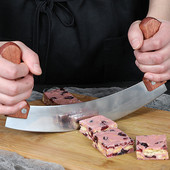 Rozsdamentes acél pizzakés nugát sütőeszközök Vanília aprító Aprított cukrászda tartozékok Sütik Vágó Sütőeszközök Szerkentyűk