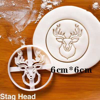 Kalėdų sausainių reljefinis formavimas animacinis filmas 3D Kalėdų Senelis Briedis Kaminas Židinys Fondant Antspaudas Tortas dekoravimo įrankiai Kepimo reikmenys