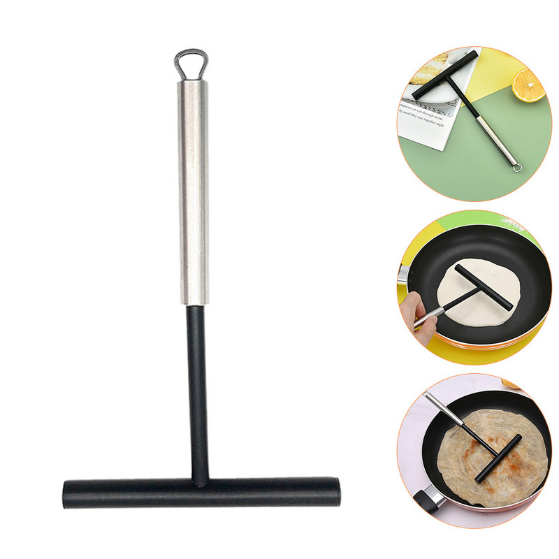 Steel Maker Cookware Kitchen Household Pancake Spreader Convenient Pancake Tool for Kitchen