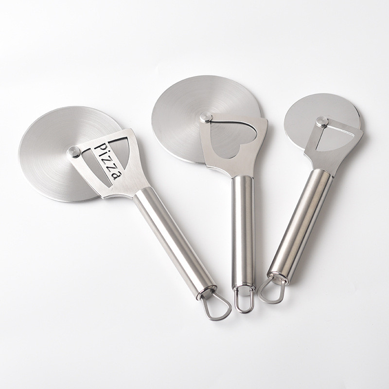 2023 UUS Roostevabast terasest pitsalõikur pitsarataste pirukalõikur Käsitsi pitsarullilõikur Lõikamine tükeldamine köögi küpsetustööriistad