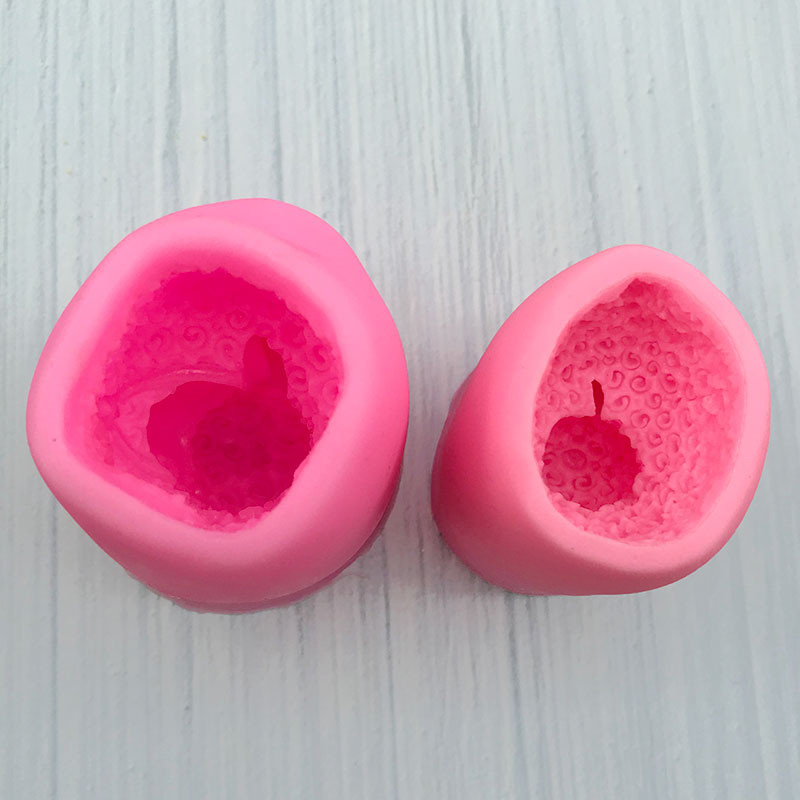 Γελοιογραφία Ζώο σιλικόνης μούχλα αρνιού Τροφή για μαλακό ασφαλές υλικό Καλούπι Ζάχαρη χειροτεχνία Φοντάν Εργαλείο ψησίματος Κέικ Διακόσμηση DIY