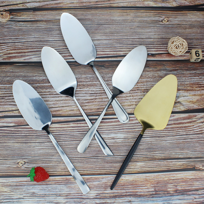 LUCF roostevabast terasest õrn koogiserver Küpsetusnõu pirukas Spaatl Juust pitsakulp lauanõud Köögirestorani jaoks