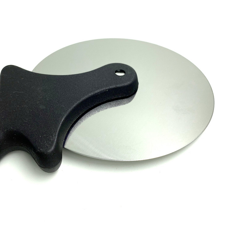 Pitsalõikur Kooginuga Roostevabast Terasest Mittenakkuvad Küpsetus-Kondiitritooted Kööginõud Pirukate ümmargune rull Vahvlid Taignaküpsised