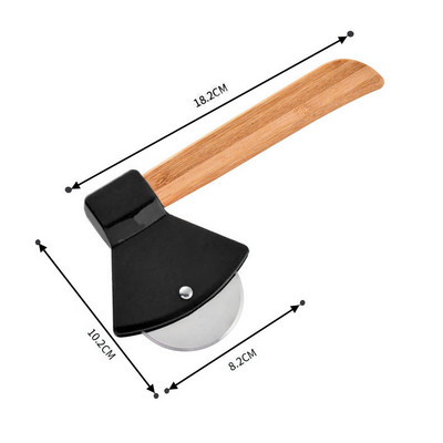 1 tk pizza lõikur roostevabast terasest pitsa rullnuga küpsetustarvikud multifunktsionaalsed köögividinad vastupidavad kööginõud