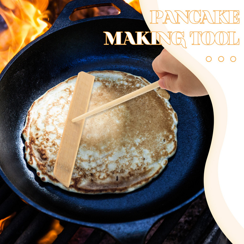 Комплект за барбекю Пръчка за разпръскване на палачинки Домакински инструменти Тава от неръждаема стомана Скара Скрепер Инструмент Стъргалка за палачинки Инструменти за палачинки