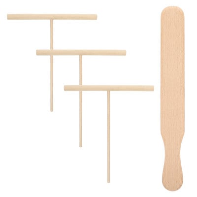 1 set Spatula cu ou prajit Spatula pentru gatit din lemn