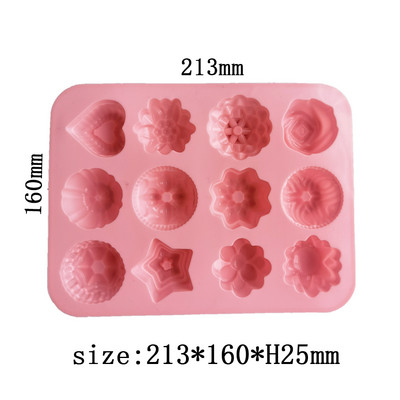 λουλούδι Τριαντάφυλλο Λουλούδια Σχήμα Κέικ φόρμας σιλικόνης DIY Διακόσμηση Σοκολάτα 3D Mold Tools σαπούνι καραμέλα πουτίγκα εργαλεία ψησίματος