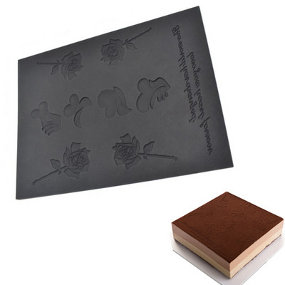 Moule Siliconne Pâtisserie Polka Dots Texture Τρισδιάστατη φόρμα σιλικόνης για κέικ Ματ ψησίματος Επιδόρπιο Bakeware Φόρμα ψησίματος για κέικ σιλικόνης