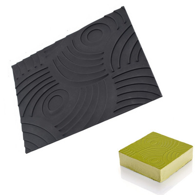 Moule Siliconne Pâtisserie Polka Dots Texture Τρισδιάστατη φόρμα σιλικόνης για κέικ Ματ ψησίματος Επιδόρπιο Bakeware Φόρμα ψησίματος για κέικ σιλικόνης