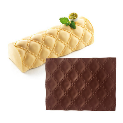 Moule Siliconne Pâtisserie Polka Dots Texture Τρισδιάστατη φόρμα σιλικόνης για κέικ Ματ ψησίματος Επιδόρπιο Bakeware Φόρμα ψησίματος για κέικ σιλικόνης