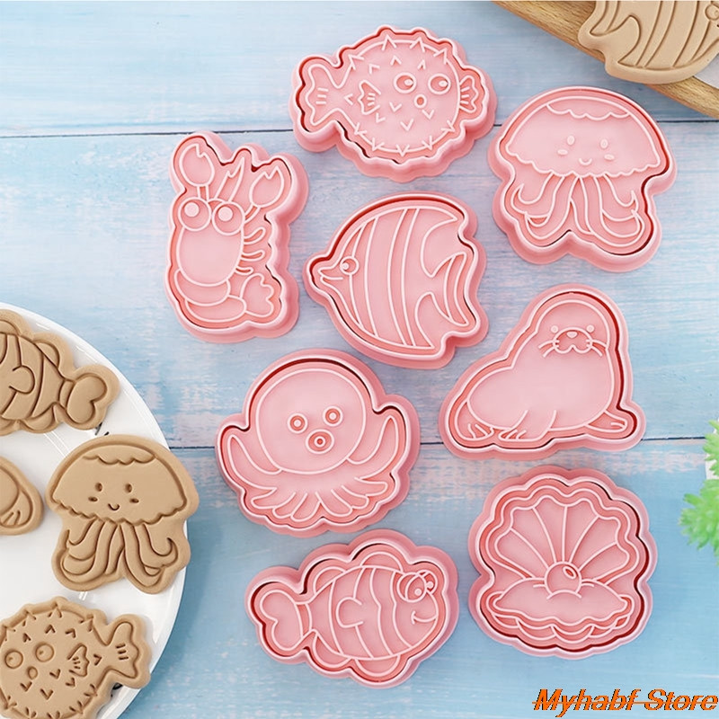 8 tk/komplekt Plastikust lihavõttejänese küpsiselõikur 3D multikas küülikumuna biskviitvormi tempel küpsetustööriistad ise lihavõttepeo kaunistus