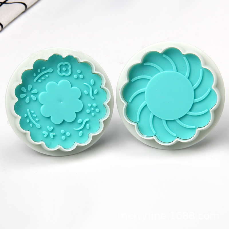 4 τμχ Κινούμενα σχέδια Animal Flower Cookie Cutter Set Plunger Mold bookie DIY Fondant Cake Animal Flower Stamp Mold ζαχαροπλαστικής Εργαλεία ψησίματος