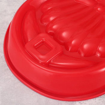 3D Дядо Коледа силиконова форма за торта коледна силиконова форма reposteria y pasteleria accesorios moule silicone moldes de silicona