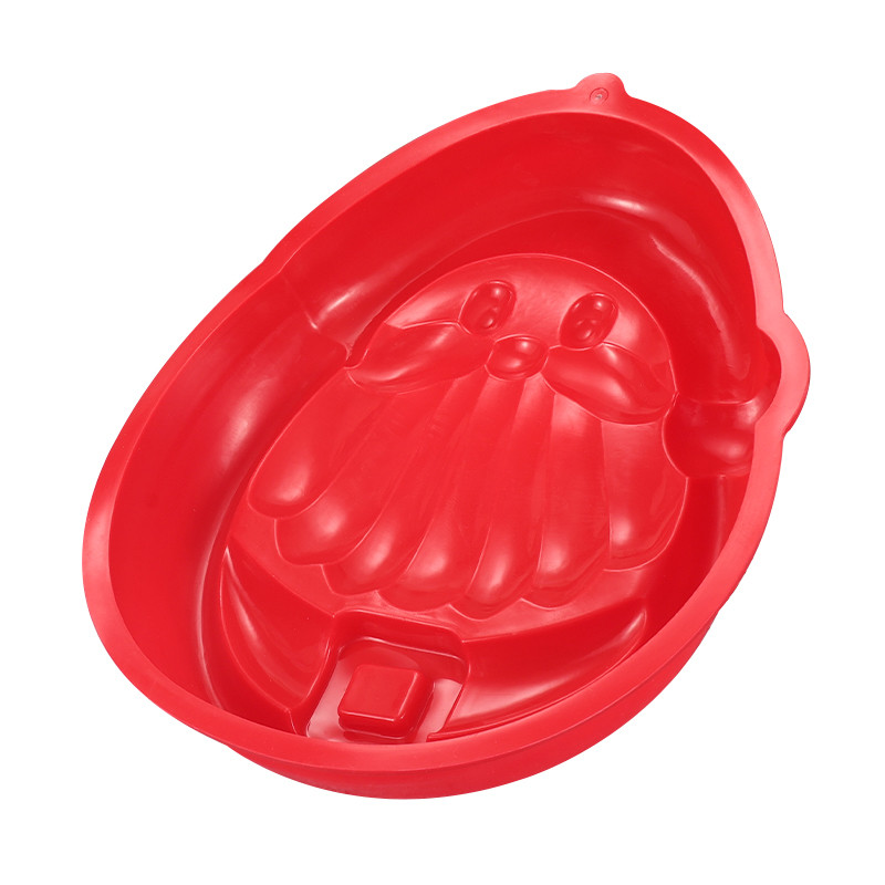 3D-jõuluvana silikoonist koogivorm jõulude silikoonvorm, reposteria ja pasteleria accesorios moule silikoonvormid silikoonist