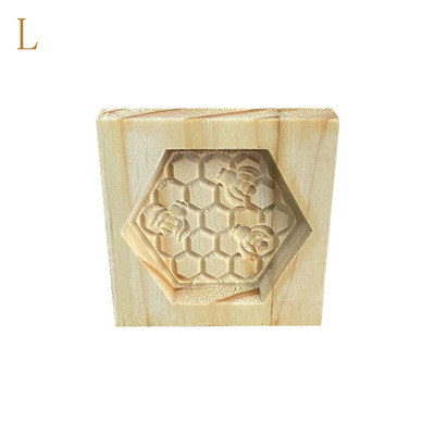 Formă pentru prăjituri 3D pentru ștanțare 3D Formă pentru prăjituri din lemn pentru prăjituri din turtă dulce pentru ștampila de biscuiți, instrument de coacere manuală