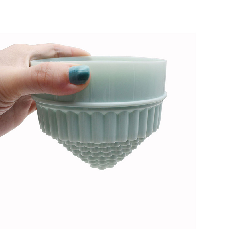 Kahepoolsed ümmargused küpsiselõikurid Küpsiselõikurid Plastikust küpsisepressid kurvilise servaga Fondant-lõikurid küpsisetööriistad 0857