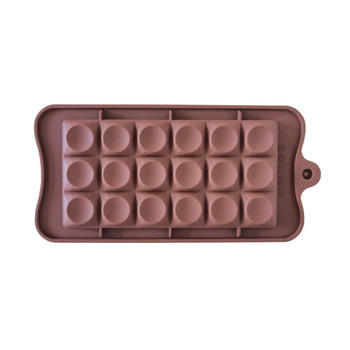 Нови 3 стила силиконова форма за шоколад Инструменти за печене Незалепваща силиконова форма за торта Желирани бонбони 3D Направи си сам форми Кухненски аксесоари