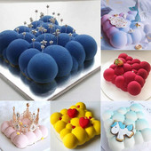 Φόρμα σιλικόνης για κέικ Αντικολλητικός επαναχρησιμοποιούμενος δίσκος εργαλείων ψησίματος DIY Χριστουγεννιάτικων σκευών ψησίματος Φόρμα μους σε σχήμα σύννεφου