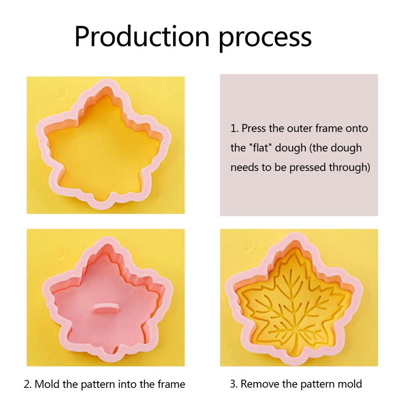 8db/készlet Növényi levelek Sütemény Vágó Keksz Forma 3D Nyomó Bélyeg Levél Fondant Tortaforma Barkácsolás Sütő tészta Szerszám Konyhai sütőedények