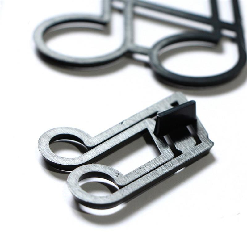 10 tk küpsiselõikur Loomingulised muusikanoodid DIY Fondant Vorm, küpsiselõikur Küpsiste küpsetusvormid Kookide kaunistamise tööriistad