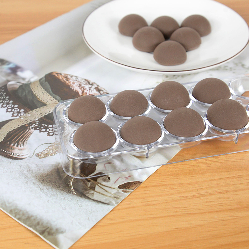 1buc mic semicerc turn PC Tort Mold Mousse Mold Tort de aniversare Desert Tavă de copt Mucegai de ciocolată Instrument de decorare a prăjiturii