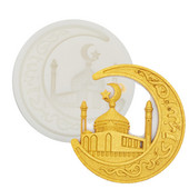Islami silikoonvorm Fondant vormi koogi kaunistamise tööriistad šokolaadi Gumpaste vorm originaalsus vormi tilk kummist ehtevorm