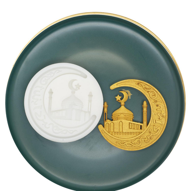 Islami silikoonvorm Fondant vormi koogi kaunistamise tööriistad šokolaadi Gumpaste vorm originaalsus vormi tilk kummist ehtevorm