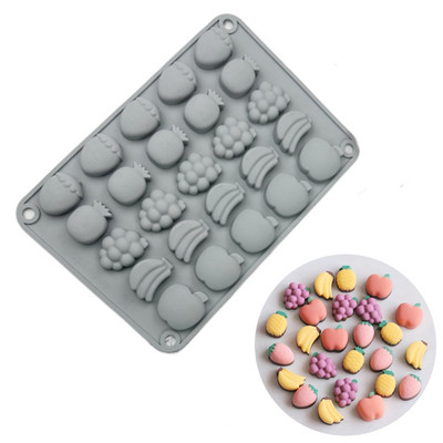 Moldes de Silicona Repostería y Pastelería Candy Mold σιλικόνης Μίνι ντόνατ DIY Κέικ σοκολάτας Φτιάχνοντας μούχλα Φόρμα ρητίνης παγοκύβου