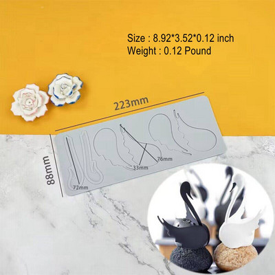 Moldes de Silicona Repostería y Pastelería Candy Mold σιλικόνης Μίνι ντόνατ DIY Κέικ σοκολάτας Φτιάχνοντας μούχλα Φόρμα ρητίνης παγοκύβου