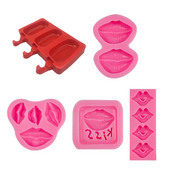 2022 Νέα καλούπια παγωτού σιλικόνης Φόρμες για μους 5 διαφορετικών στυλ Χειροποίητα τέλεια δώρα