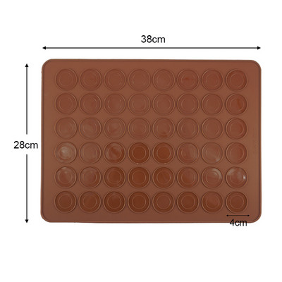 Silikoonist isetegemise makaroni vorm 30/48 õõnsusega küpsetusmatt Silikoonist Macaron saia ahju küpsetusvormi lehtmatt Macaron plaadist küpsetusnõud
