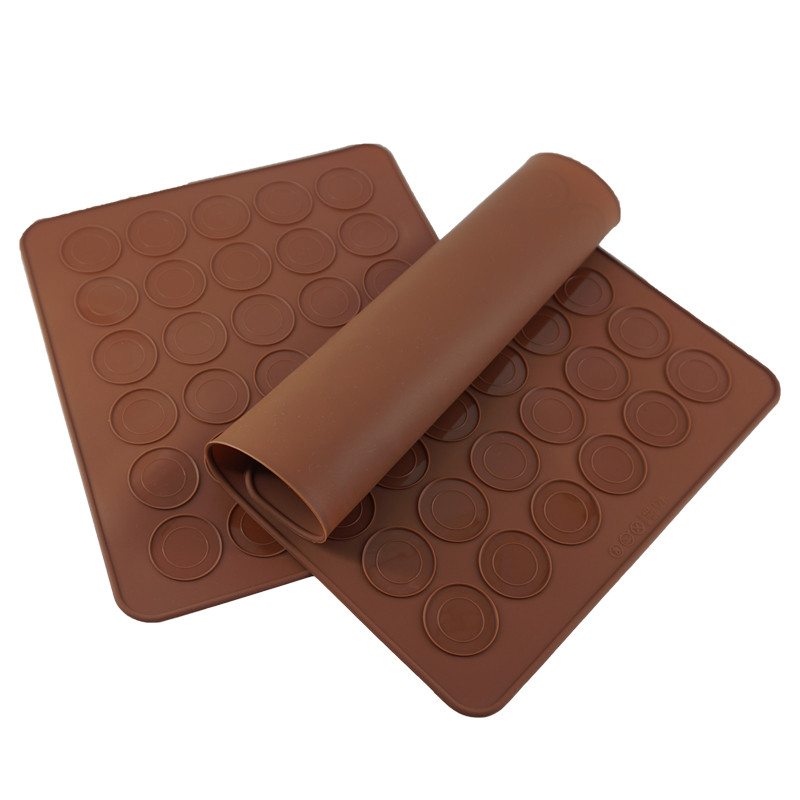 Silikoonist isetegemise makaroni vorm 30/48 õõnsusega küpsetusmatt Silikoonist Macaron saia ahju küpsetusvormi lehtmatt Macaron plaadist küpsetusnõud