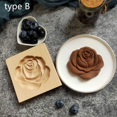 Φόρμα μπισκότου Ξύλινο Ψήσιμο Μελόψωμο Τραγανό Μπισκότο Φόρμα Κόφτερ Φόρμα Ζαχαροπλαστικής Χριστουγεννιάτικη διακόσμηση Άγιος Βασίλης Ψήσιμο κουζίνας