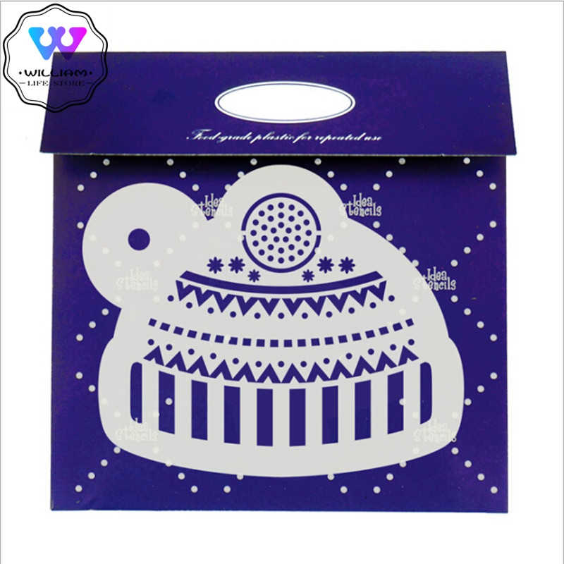 2tk/komplekti mütsi kujuga küpsisevormi vorm DIY fondant šokolaadikoogi kaunistusvahendid küpsetusvahendid