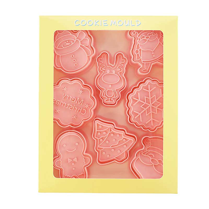 Anime Cookie Cutter Embosser Χριστουγεννιάτικο Δέντρο Εξοπλισμός Ζαχαροπλαστικής Ζαχαροπλαστικής και Αρτοποιίας για Φόρμα ψησίματος κέικ Αξεσουάρ κουζίνας