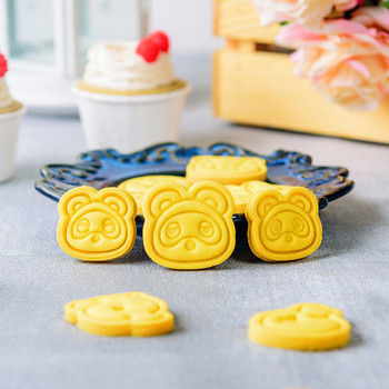 2/3 τεμ. Japeness Game Animal Crossing Biscuit Cookie Cutters Φόρμα σφραγίδας μπισκότων Sugarcraft Εργαλεία διακόσμησης για μπισκότα Καλούπι φοντάν