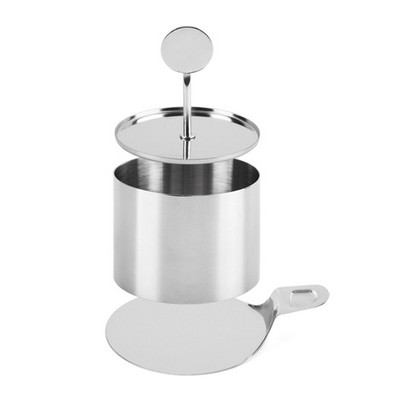 3tk/komplekt Köögikoogi tööriist Toit Fondant Kondiitritooted Küpsetusvormi kaunistamine Koogikolb vorm 3D küpsiselõikur ümmargune süda