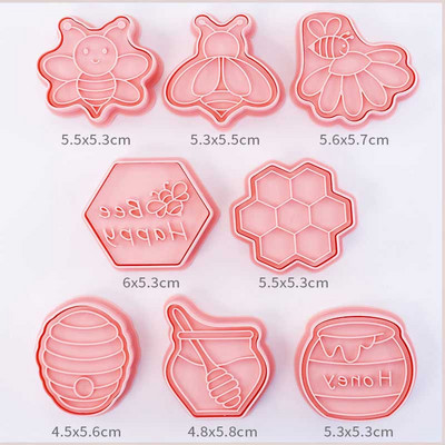 Dispozitive de tăiat biscuiți și embosoare 3d Anime Cutter Monster Patiserie Coacerea Biscuiților Molde Ustensile de bucătărie Accesorii Taietoare de biscuiți Forme