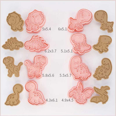 Dispozitive de tăiat biscuiți și embosoare 3d Anime Cutter Monster Patiserie Coacerea Biscuiților Molde Ustensile de bucătărie Accesorii Taietoare de biscuiți Forme