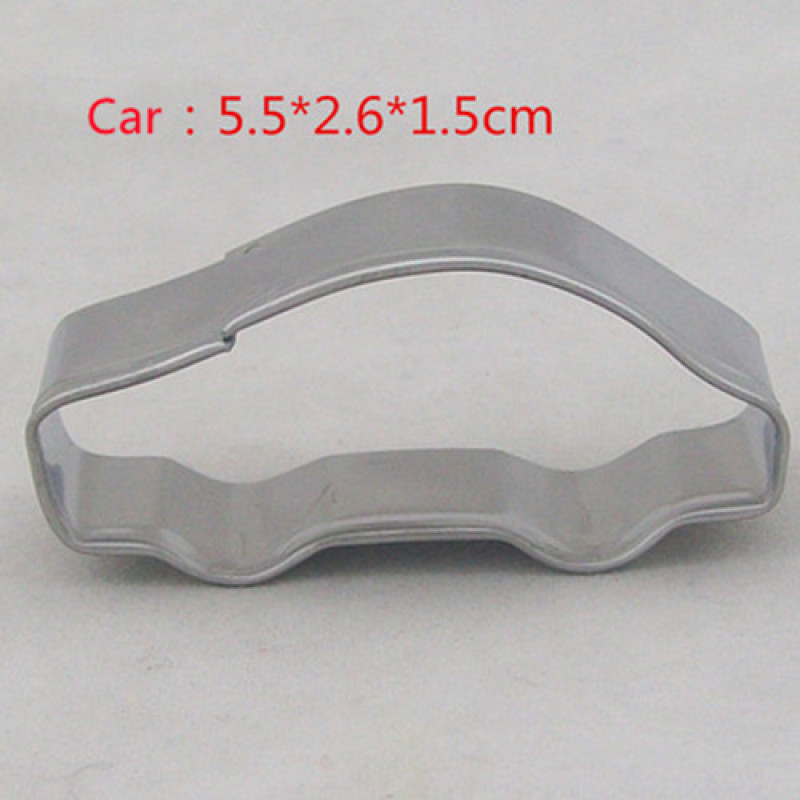 Φόρμα μπισκότων δημιουργική φόρμα DIY δημιουργική φόρμα φρούτων και λαχανικών κομμένα μεταφορικά μοντέλα τρένου πλοίου