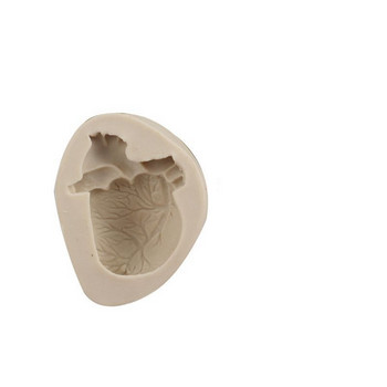 Φόρμα σιλικόνης εγκεφάλου αποκριάτικων καρδιών DIY Κέικ Ζαχαροπλαστικής Φοντάν Καλούπια Επιδόρπιο Διακόσμηση δαντέλας σοκολάτας