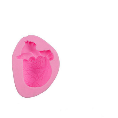 Halloweeni südameaju silikoonvorm DIY kondiitritoodete kook Fondant vormid magustoit šokolaadi pits kaunistus