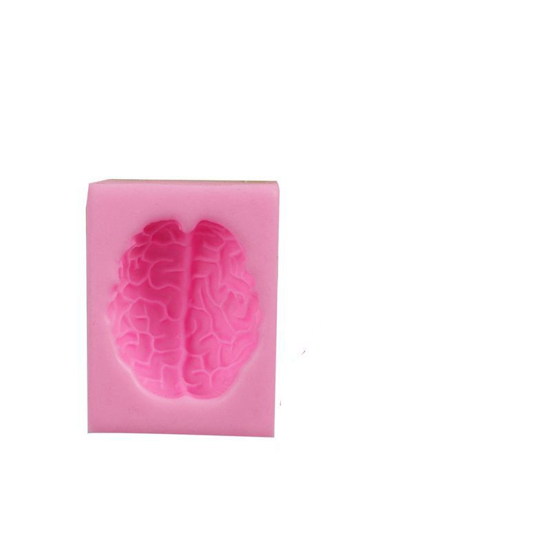 Halloweeni südameaju silikoonvorm DIY kondiitritoodete kook Fondant vormid magustoit šokolaadi pits kaunistus