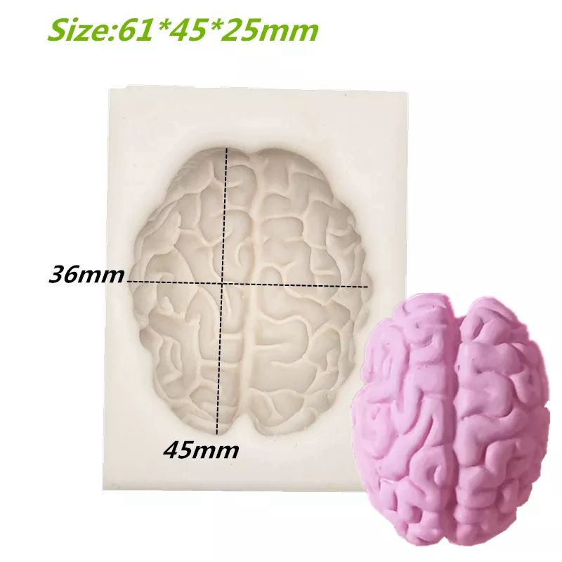 Halloweeni südameaju silikoonvorm DIY kondiitritoodete kook Fondant vormid magustoit šokolaadi pits kaunistus