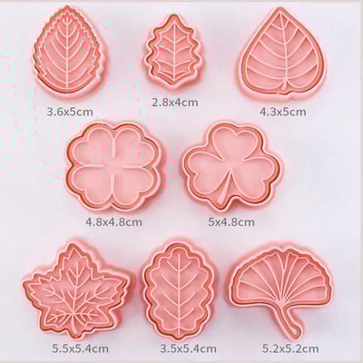 Γραμματόσημα για μπισκότα Φθινοπωρινό Λουλούδι Κόφτης Ευχαριστιών Ζαχαροπλαστικής Νεωτερισμοί Καλούπια Σφραγίδα ψησίματος Ανάγλυφο Εργαλεία κουζίνας Αξεσουάρ