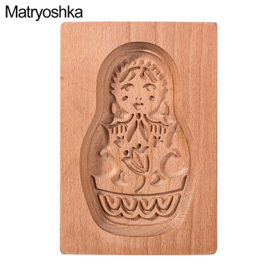 1 τμχ 3D Ξύλινη φόρμα ψησίματος για μπισκότα Χριστουγεννιάτικα σκαλιστά μελόψωμο φόρμα μπισκότων Διακοσμητικό μπισκότο σφραγίδα ανάγλυφο Craft Decor Εργαλεία ψησίματος