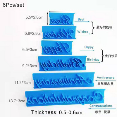 6 tk jõuluküpsise lõikurid Head jõulupeo kooki kaunistusvorm Armas jõuluvana lumehelbemuster Fondant küpsetustarvikud