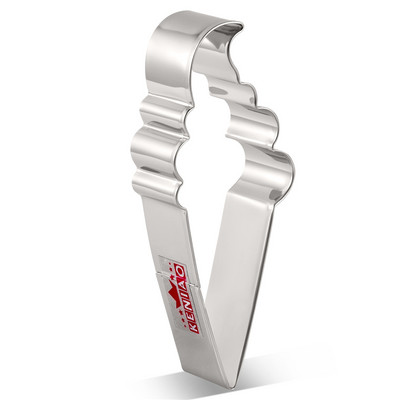 KENIAO Ice Cream Popsicle Sundae Cookie Cutter - Summer Biscuit Fondant Bread Sandwich Mold Kitchen Tool - Stainless Steel